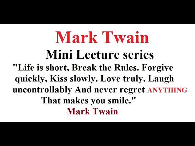 Mark Twain - Writer | Mini Bio | BIO, The Father of American Humor