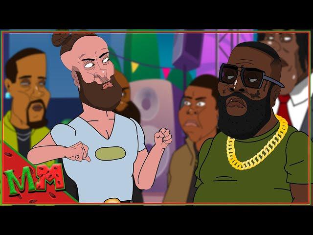 Rick Ross Gets Jumped By Drake