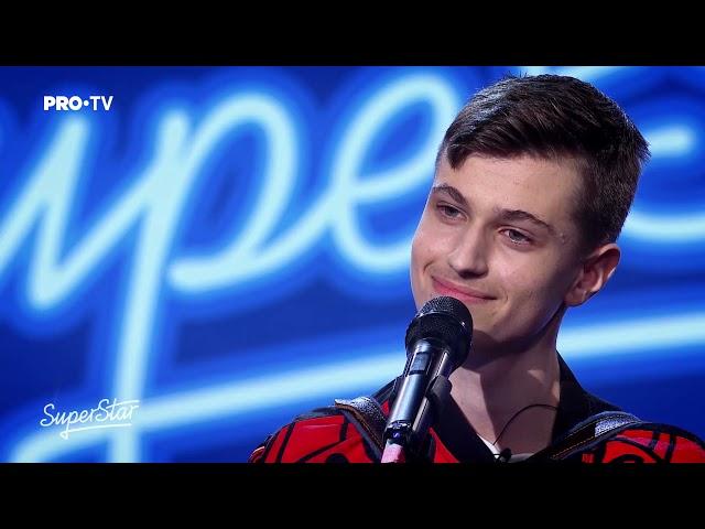 Andrei Șerban a făcut spectacol pe scena SuperStar cu o interpretare la acordeon  | SUPERSTAR 2021