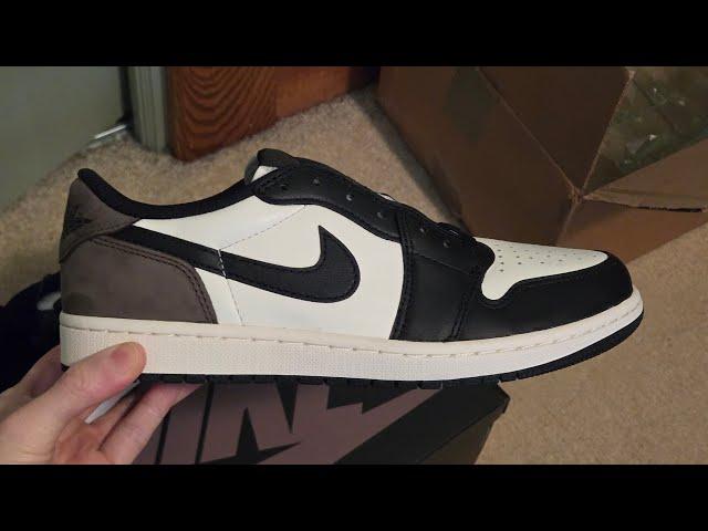 AIR JORDAN 1 LOW MOCHA SNEAKER UNBOXING