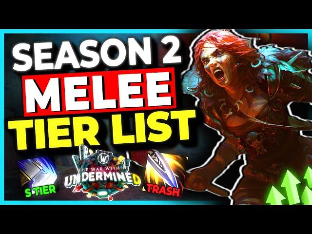 11.1 FINAL Tier List | The BEST & WORST Melee DPS For Season 2