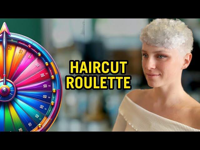 Haircut Roulette: She Went Platinum Blonde and a Super Short Cut!  HFDZK