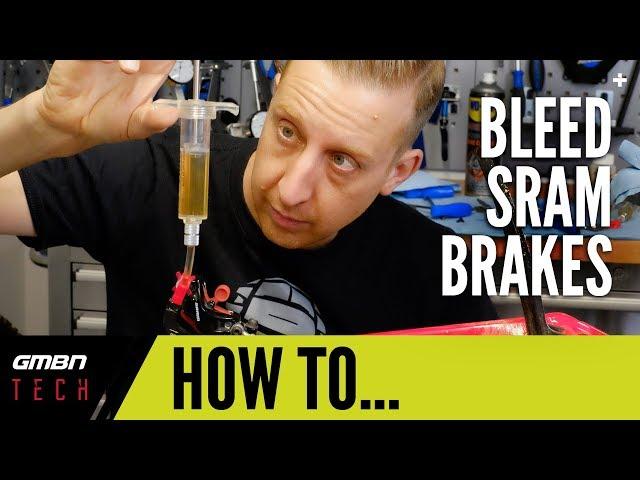 How To Bleed New Sram MTB Brakes | Bleeding Edge Technology