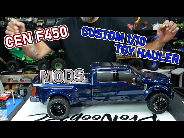 CEN RACING F450 1/10 SCAL CUSTOM TOY HAULER MODS