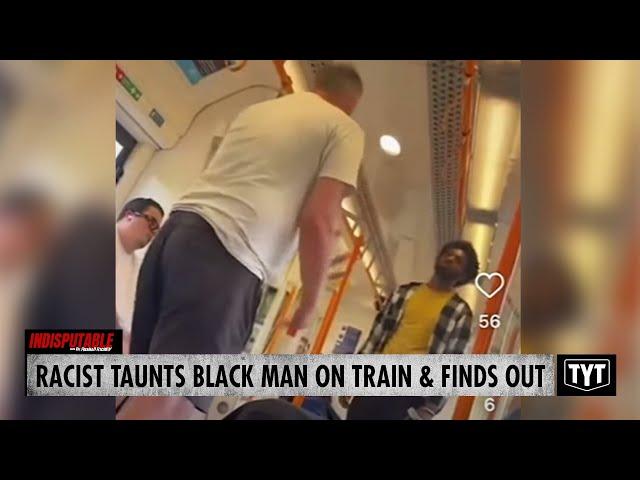 WATCH: Bigot Taunts Black Man On Train, Finds Out