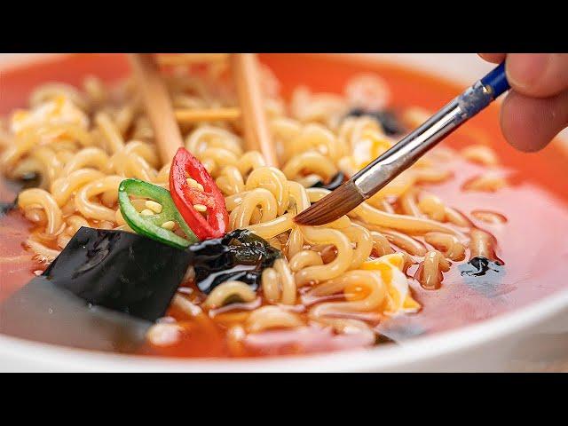 This Ramen is Made Out Of Clay