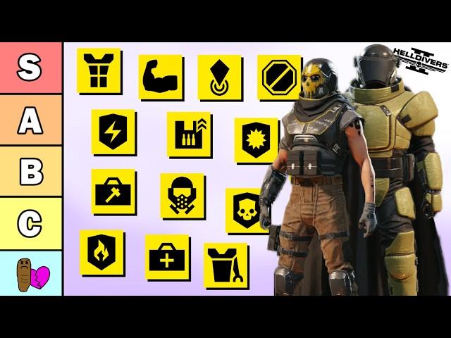 Ranking the BEST and WORST Armor Passives in Helldivers 2