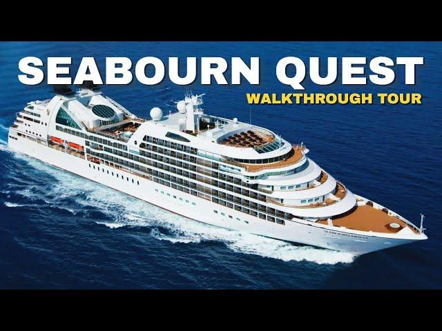 Seabourn Quest | Full Ship Walkthrough Tour | 4K | 2024