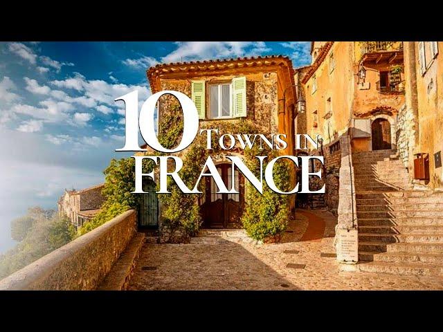 10 Most Beautiful Towns to Visit in the South of France 4K  | Eze | Aix en Provence