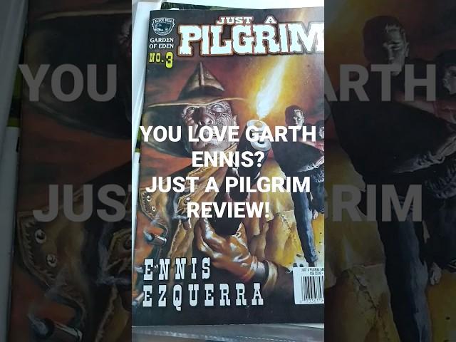 YOU LOVE GARTH ENNIS? JUST A PILGRIM COMIC REVIEW! #garthennis #comicreview #comic #comics drawing