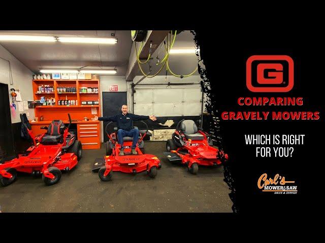 Which Gravely ZT Mower is Right For You?