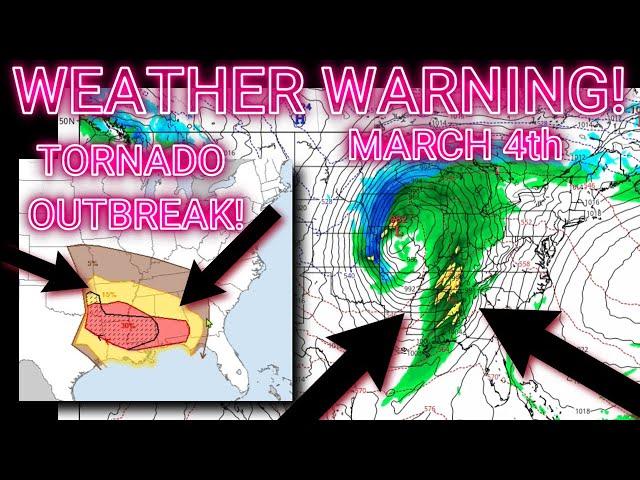 MAJOR WEATHER Event & Tornado Outbreak STARTS NOW! ️