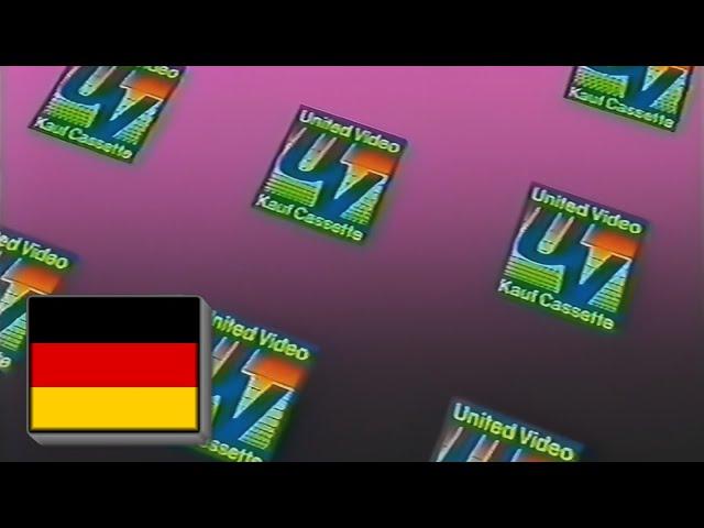 United Video (Logo) (VHS, 50fps)