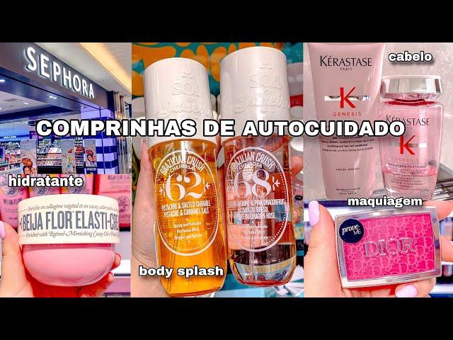 VLOG COMPRINHAS DE AUTOCUIDADO NA SEPHORA  Body Splash, maquiagem, skincare, cabelo