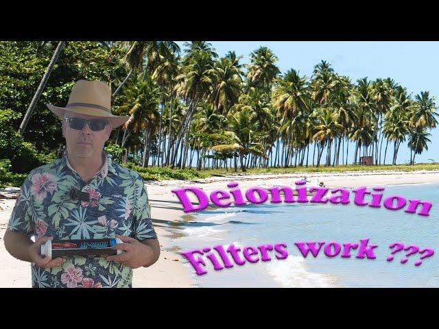 Do cheap DI filters work?  Review of WaterSentinel SF-20W Spotless Car Wash Inline Deionized Filter