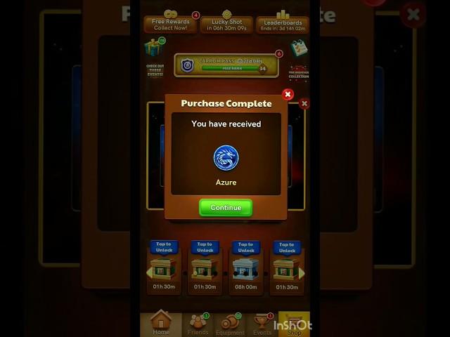 Azure Carrom Pool ka New Legendary Striker lelia