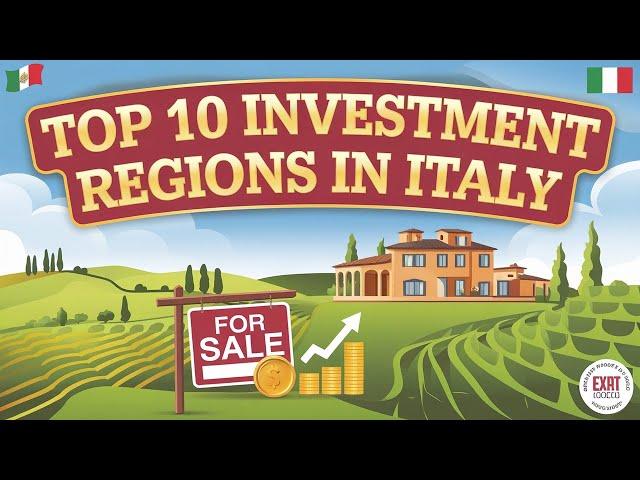 Invest in Italian Property, top 10 spots for 2025