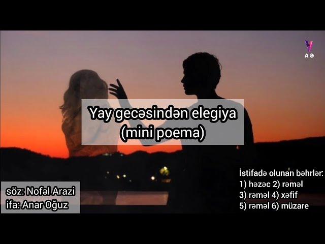 Nofəl Arazi — Yay gecəsindən elegiya (mini poema)