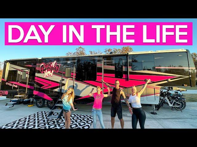 Living in an RV full-time with 3 kids!