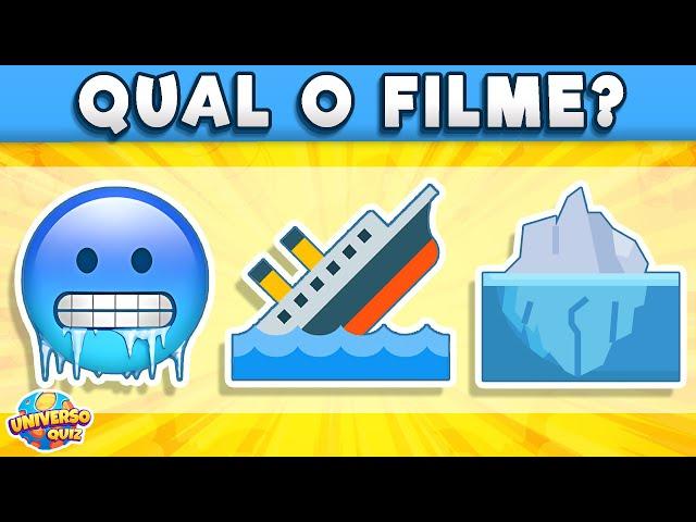 Adivinhe 32 FILMES pelos EMOJIS  Teste de Conhecimentos sobre Cinema 