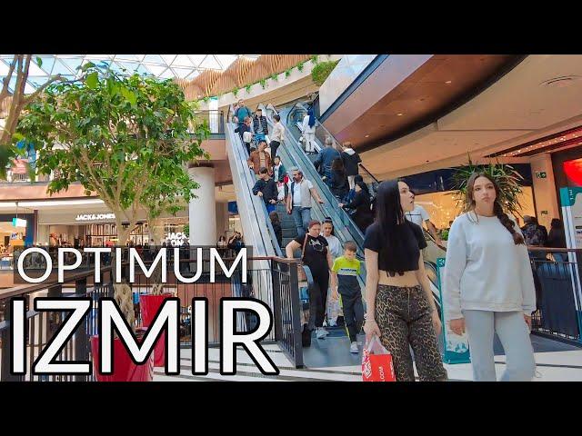 Explore İzmir's LARGEST Mall: Optimum 4K Walking Tour - The Full Experience! 