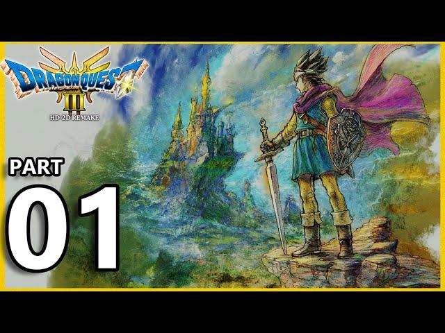 DRAGON QUEST 3 HD 2D REMAKE PART 1 - COMPLETE GAMEPLAY WALKTHROUGH - NO COMMENTARY