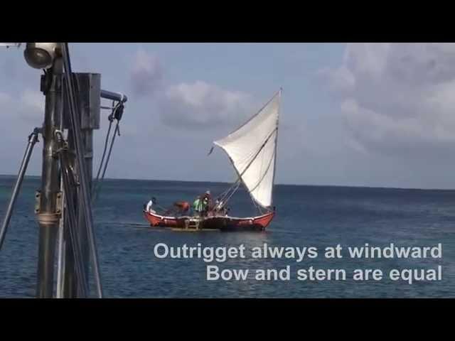 Big Sailing Canoes In Micronesia