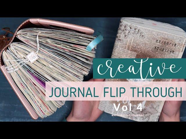 Traveler's Notebook Creative Journal Flip Through | Volume 4