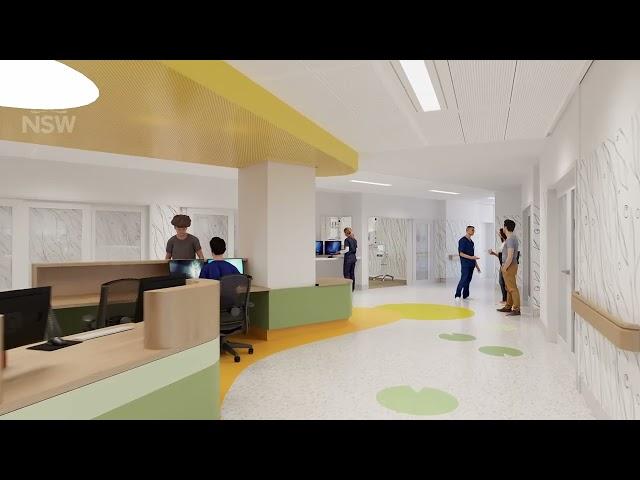 The Children's Hospital at Westmead Stage 2 Redevelopment - Flythrough