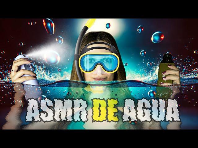 WATER ASMR : SONIDOS DE AGUA para dormir en 10 minutos | ASMR Español | Asmr with Sasha