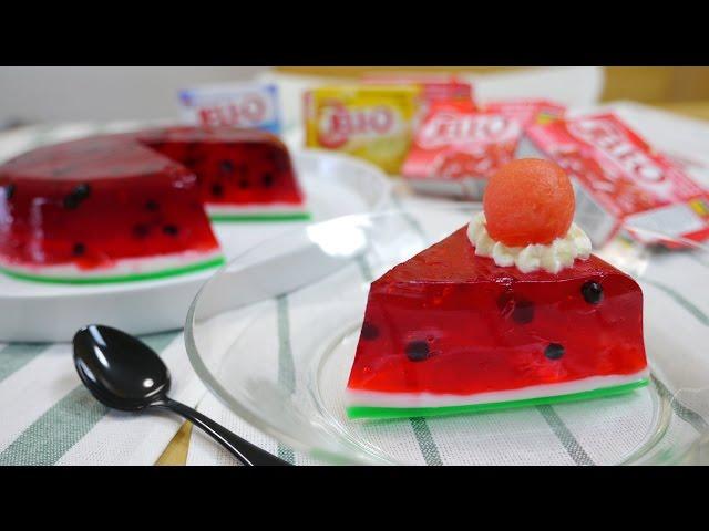 Giant Watermelon Jello