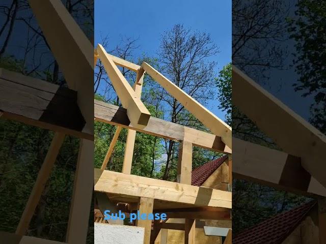 Building a Tiny House with Timber Frame! (Step by Step)