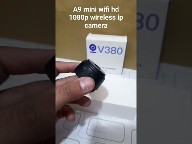 A9 mini wifi hd 1080p wireless ip camera #gadgets #technology #cctv #smarthome #camera