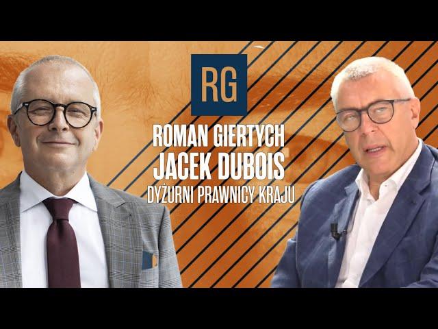 Roman Giertych Jacek Dubois: Dyżurni prawnicy kraju. Rozmowa