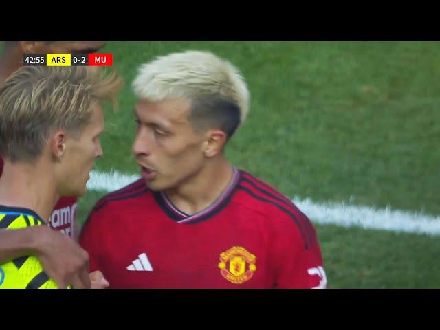 Lisandro Martinez Fight vs Odegaard