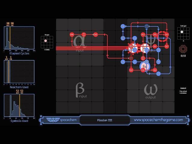 SpaceChem - Fission III (98/1/52)