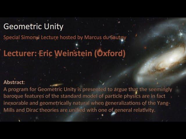Uncompetative reacts to Bad Boy of Science's reaction to Eric Weinstein's Geometric Unity