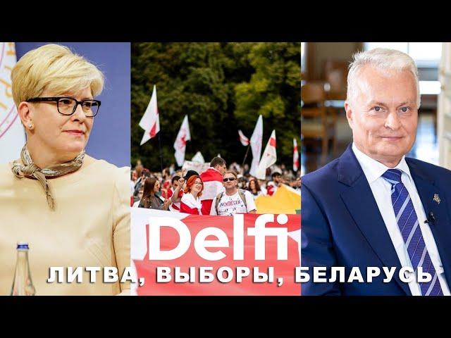Эфир Delfi: Литва выбирает президента между Науседой и Шимоните, а белорусы - Координационный совет