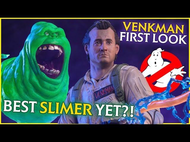 Ghostbusters Peter Venkman and Slimer statue unveiled by Premium Collectibles Studio