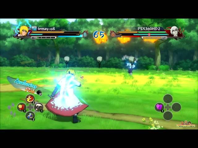 Naruto Shippuden Ultimate Ninja Storm Revolution - lemay-08 vs PS360HD2 [PS3]