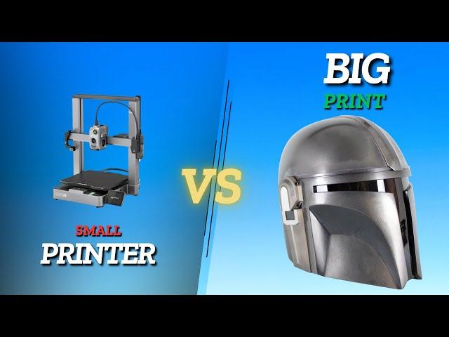 3D Printing Large Models: 2 Easy Methods Anyone Can Do