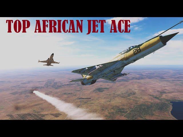 The Story of the Top African Jet Fighter Ace And His Last Kill