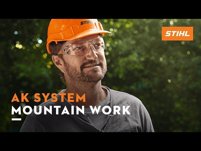 The STIHL AK System for a mountain of work | TV commercial 2019 | STIHL