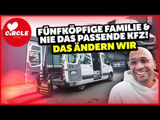 JP Circle gGmbH - Fünfköpfige Familie & nie das passende KFz! Das ändern wir!