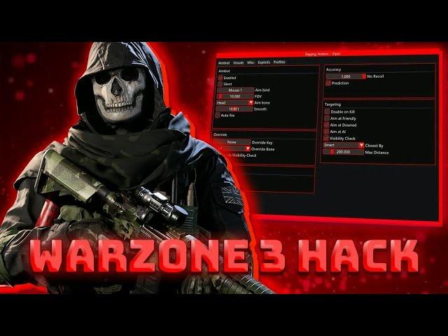 [NEW HACK] WARZONE 3 CHEAT | Free Download 2024 | UNDETECT AimBot + ESP + WallHack