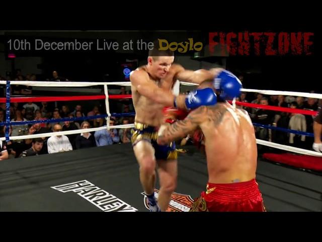 Mat Cashmore Thai Boxing Live at the Doylo promo