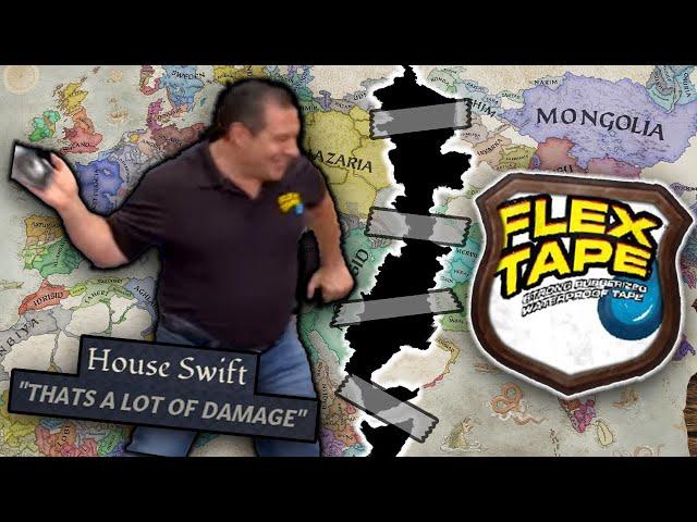 I SAWED THE CK3 MAP IN HALF.
