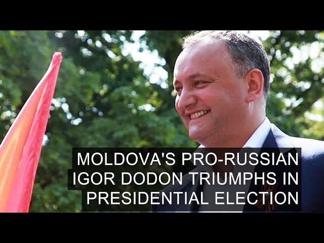 Moldova's Pro Russian Igor Dodon Triumphs in Presidential Election