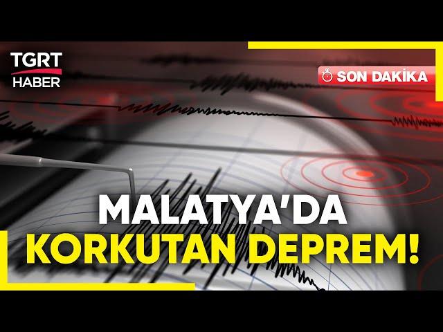 #SONDAKİKA | Malatya'da 4.2 Büyüklüğünde Deprem! Kısa Süreli Paniğe Neden Oldu - TGRT Haber