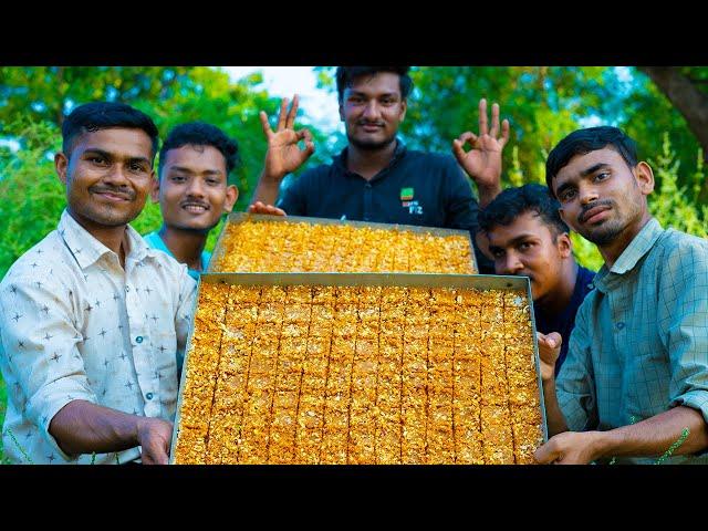 DIWALI SPECIAL MOHANTHAL | Mohanthal Sweet Recipe | Village Style Recipe | Village Rasoi